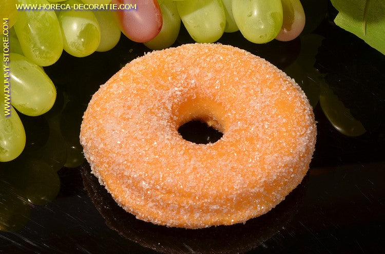 Donut gesuikerd - namaak (9x3 cm)