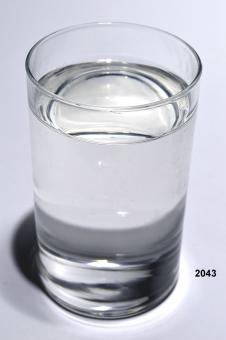 Glas Water (echt glas) 6.5x10.5 cm - dummy