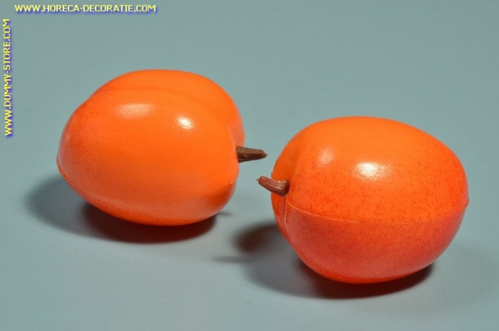Abrikozen, 2 stuks - Ø 55 mm - Fruitdummy dummy