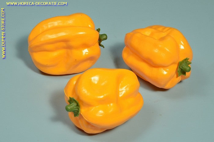 Paprika, geel, 3 stuks (dummy) 85x110 mm