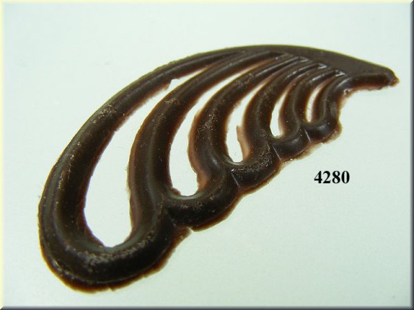 Chocolaatje dummy - 7x3,5 cm - imitatie
