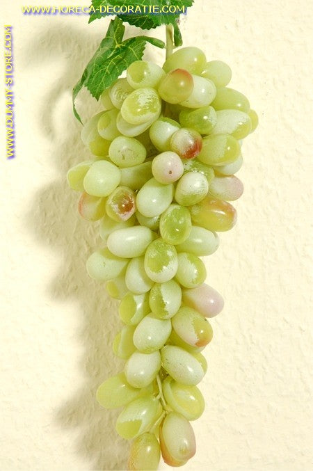 Druiven, tros, GROEN, Lengte 27 cm, breedte 11 cm  dummy - imitatie