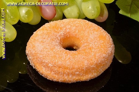 Donut gesuikerd - namaak (9x3 cm)