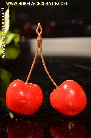 Kersen, dubbel rood - dummy namaak imitatie